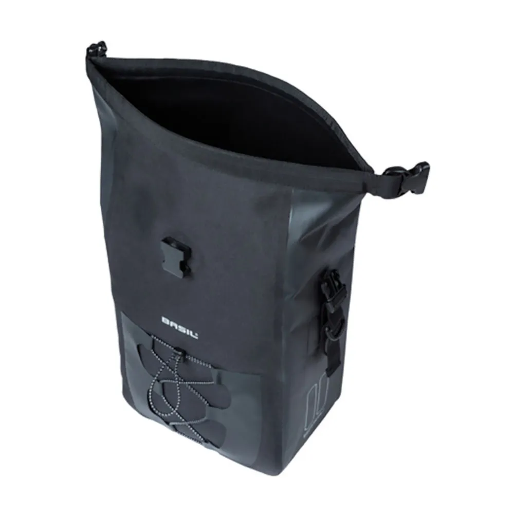 Basil Navigator Waterproof Mik Sykkelveske 14l, Black, One Size