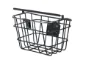 Basil Northlight Aluminium Front Kurv Med Hank, Svart