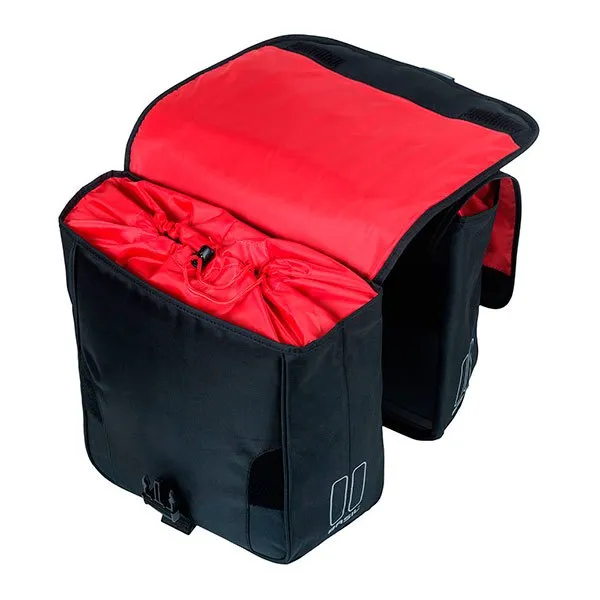 Basil Sport Design-double Sykkelvesker, Black, One Size