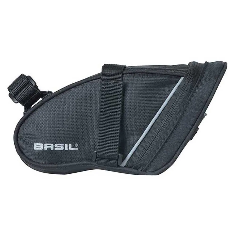 Basil Sport Design M Sadelveske 1l, Black, One Size Basil Sport Design M Sadelveske 1l, Black, One Size