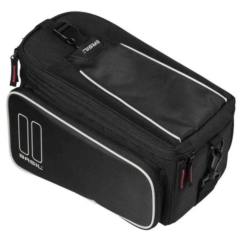Basil Sport Design Mik Sykkelveske 7-15l, Black, One Size