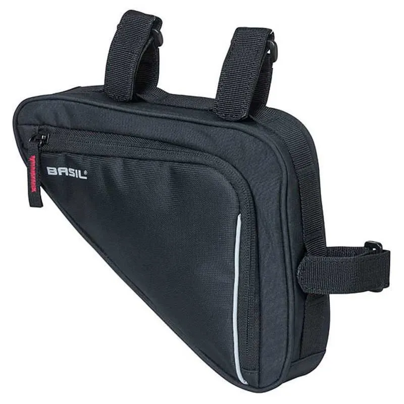 Basil Sport Design Triangel M Rammeveske 1l, Schwarz, One Size