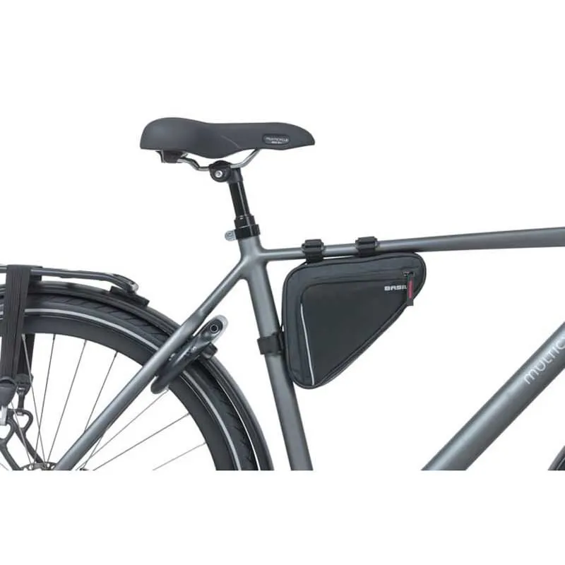 Basil Sport Design Triangel M Rammeveske 1l, Schwarz, One Size