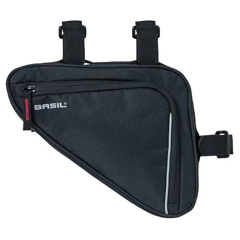 Basil Sport Design Triangel M Rammeveske 1l, Schwarz, One Size