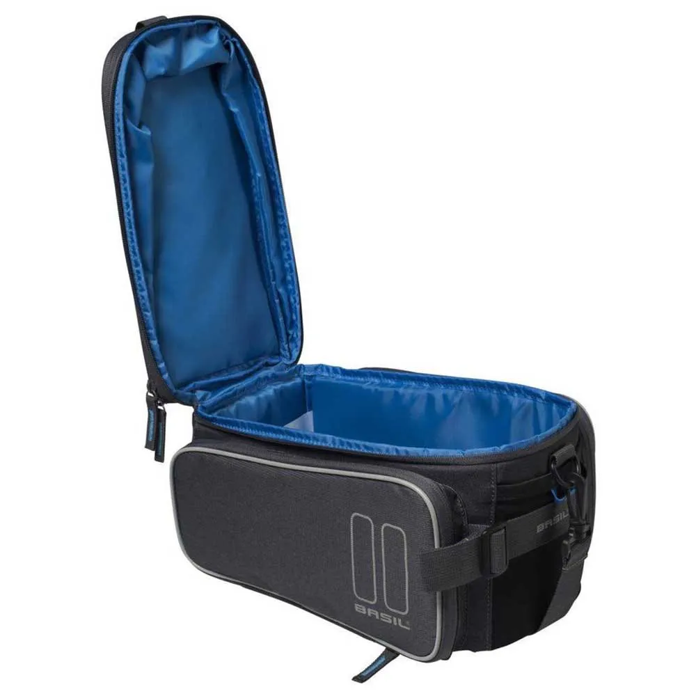 Basil Sport Design Trunkbag Mik Sykkelveske 7-15l, Grey, One Size Basil Sport Design Trunkbag Mik Sykkelveske 7-15l, Grey, One Size