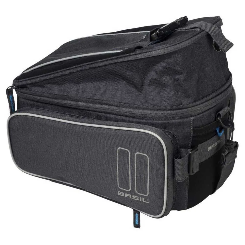 Basil Sport Design Trunkbag Mik Sykkelveske 7-15l, Grey, One Size Basil Sport Design Trunkbag Mik Sykkelveske 7-15l, Grey, One Size