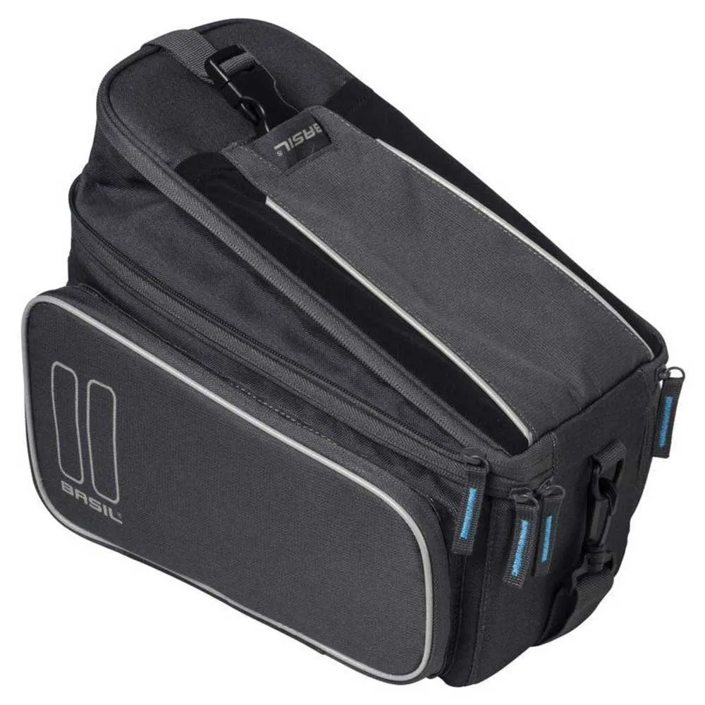 Basil Sport Design Trunkbag Mik Sykkelveske 7-15l, Grey, One Size Basil Sport Design Trunkbag Mik Sykkelveske 7-15l, Grey, One Size