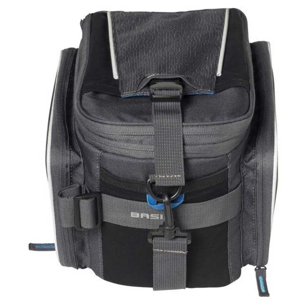 Basil Sport Design Trunkbag Mik Sykkelveske 7-15l, Grey, One Size Basil Sport Design Trunkbag Mik Sykkelveske 7-15l, Grey, One Size