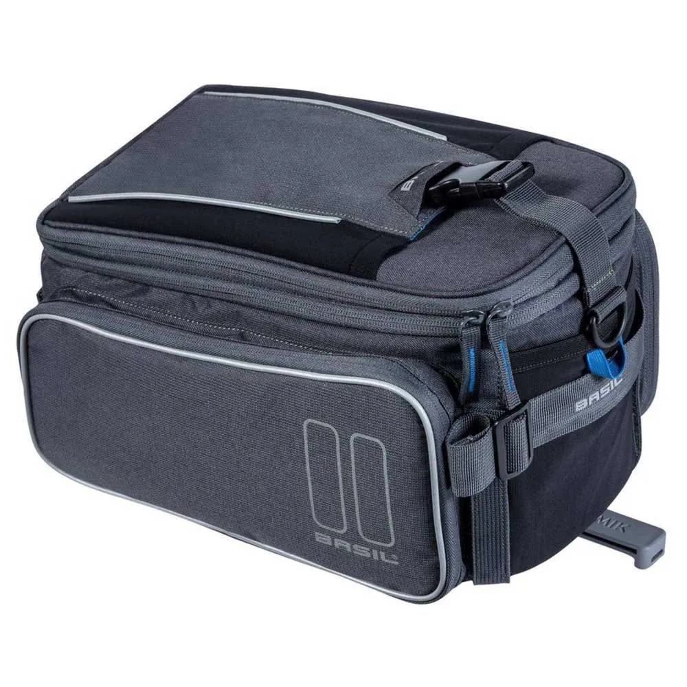 Basil Sport Design Trunkbag Mik Sykkelveske 7-15l Refurbished, Grey, One Size Basil Sport Design Trunkbag Mik Sykkelveske 7-15l Refurbished, Grey, One Size