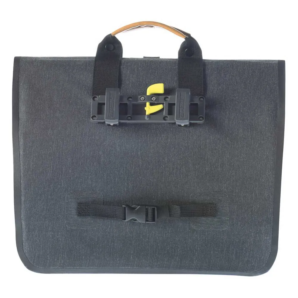Basil Urban Dry Business Sykkelveske 20l, Dark grey, One Size