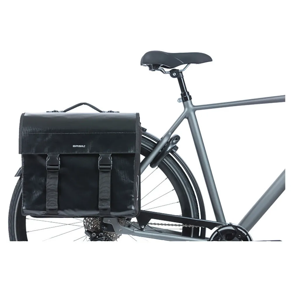 Basil Urban Road Mik Sykkelvesker 53l, Black, One Size Basil Urban Road Mik Sykkelvesker 53l, Black, One Size
