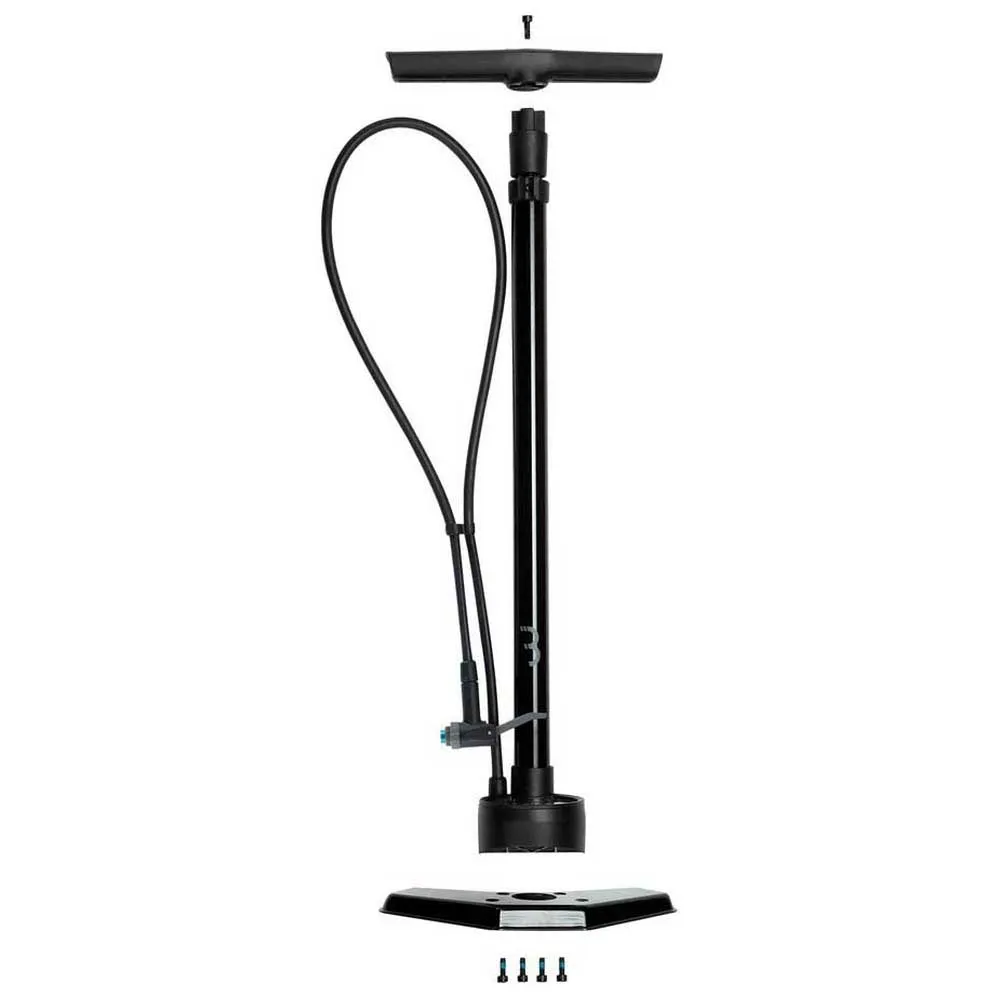BBB Airsmart Sykkelpumpe, Black, 120psi BBB Airsmart Sykkelpumpe, Black, 120psi