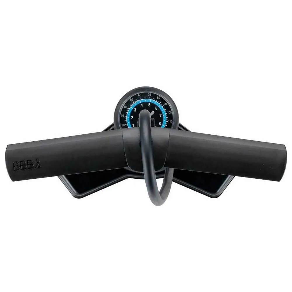 BBB Airsmart Sykkelpumpe, Black, 120psi BBB Airsmart Sykkelpumpe, Black, 120psi