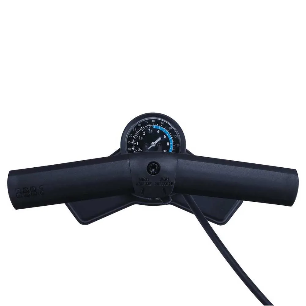 BBB Airswitch Sykkelpumpe, Black, 160psi