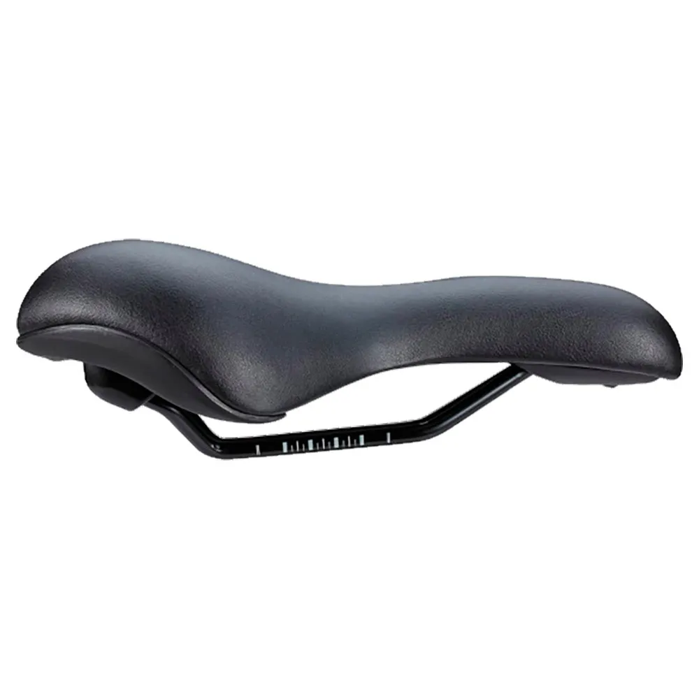 BBB Baseshape Relaxed Sykkelsete, Black, 190mm
