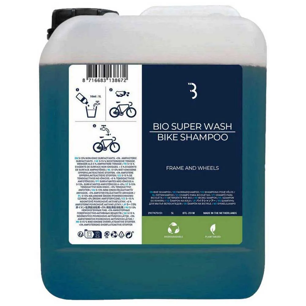 BBB Biosuperwash Rengjøringsmiddel 5l, Blue, One Size
