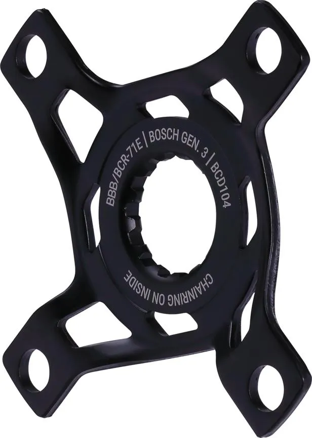 BBB Bosch BCR-71E Krankspider, Black, 104mm