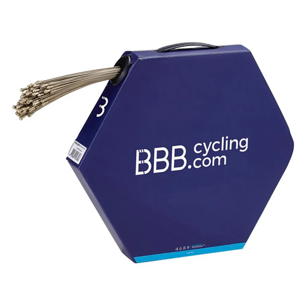 BBB Brakewire Bremsekabel 50 Enheter, Gold, 1.5 x 2350mm
