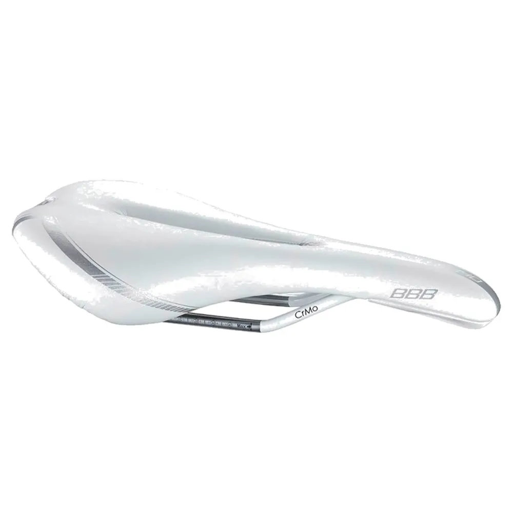 BBB Bsd-62w Razer Anatomic Sykkelsete, White, 140mm