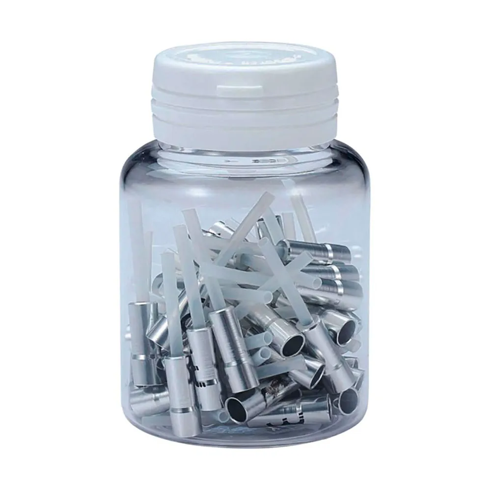 BBB Cableend N-al 4 Mm Bcb-153 Girvaier Endehylse Sykkel 50 Stykker