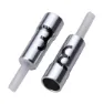 BBB Cableend N-al Cable End 50 Units Girvaier Endehylse Sykkel 50 Stykker, Black, One Size