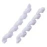BBB Cablewrap Kabelbeskyttende Gummi 25 Enheter, White, One Size