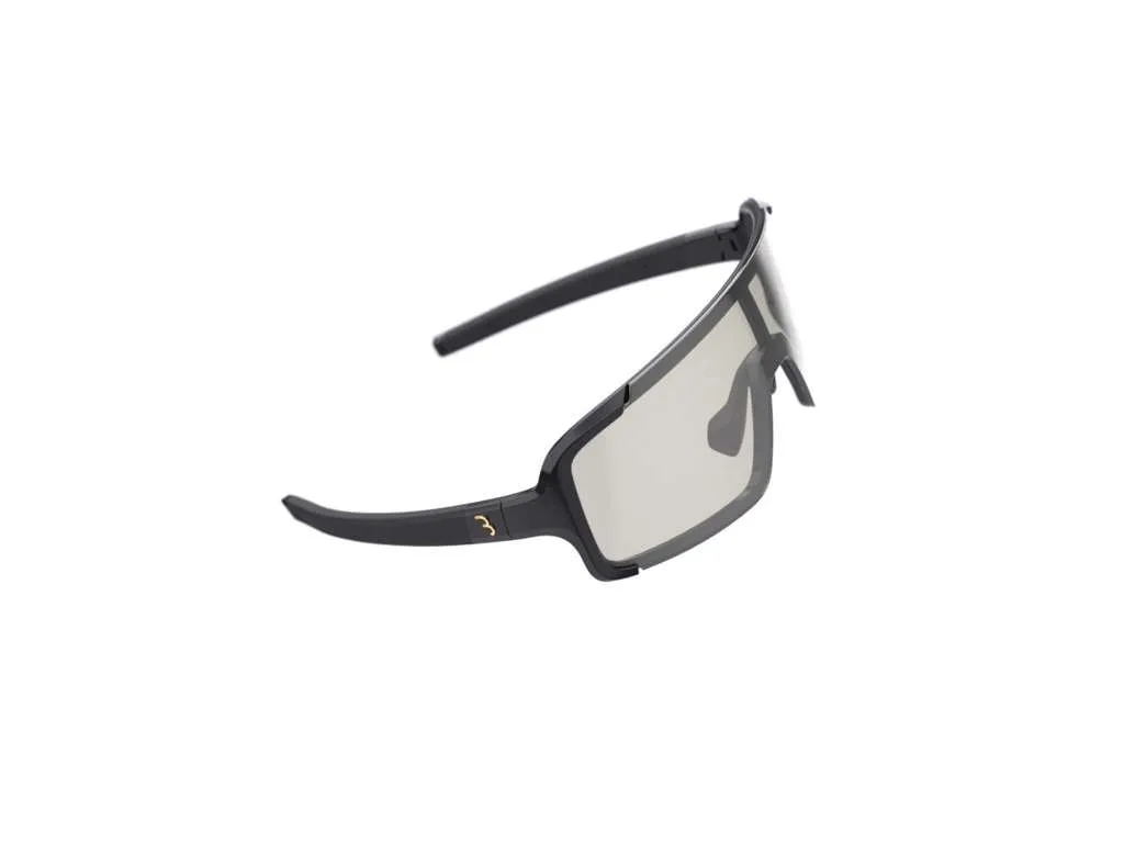 BBB Chester PH BSG-69PH sykkelbriller grilamid- med fotokromisk linse, Glossy black, Smoke/CAT0-3