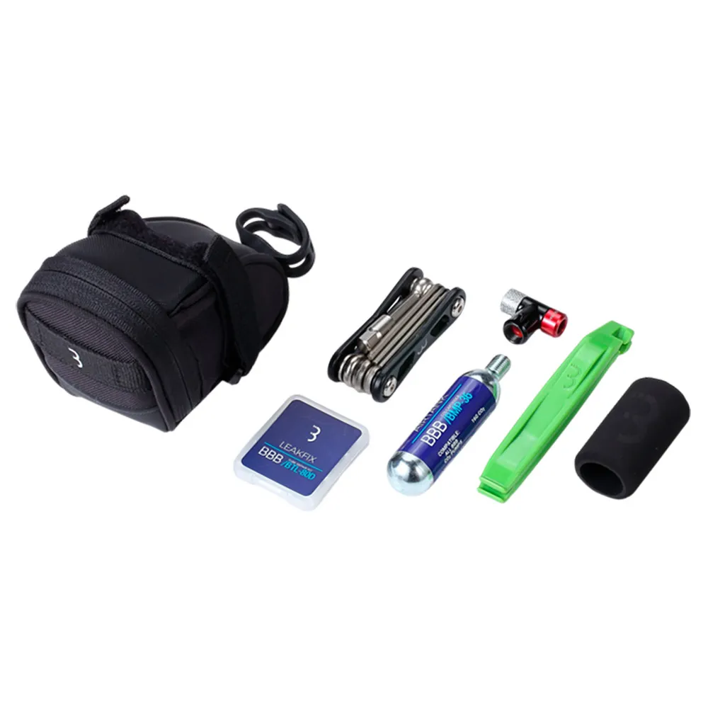 BBB Combiset Speedpack 0.79l Verktøy Sadelveske 0.79l, Black, One Size