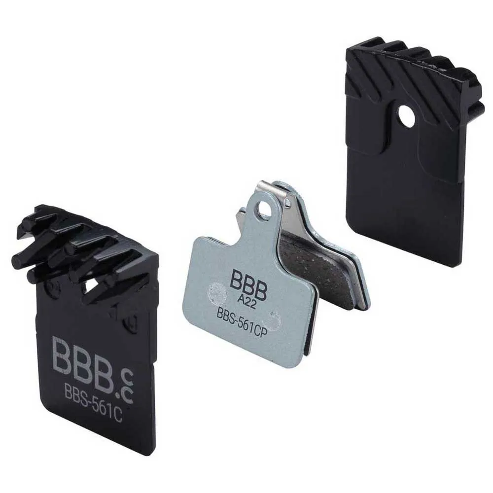 BBB Discstop Coolfin Shimano Dura-ace R9270/r9170/r9100/ultegra R8170 Organiske Skivebremseklosser, Black, One Size BBB Discstop Coolfin Shimano Dura-ace R9270/r9170/r9100/ultegra R8170 Organiske Skivebremseklosser, Black, One Size