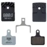 BBB Discstop Coolfin Shimano Dura-ace R9270/r9170/r9100/ultegra R8170 Organiske Skivebremseklosser, Black, One Size