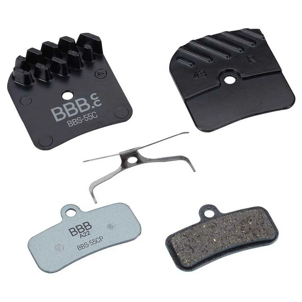BBB Discstop Coolfin Shimano Xt M8020/zee M640/saint M820 Organiske Skivebremseklosser, Black, One Size BBB Discstop Coolfin Shimano Xt M8020/zee M640/saint M820 Organiske Skivebremseklosser, Black, One Size