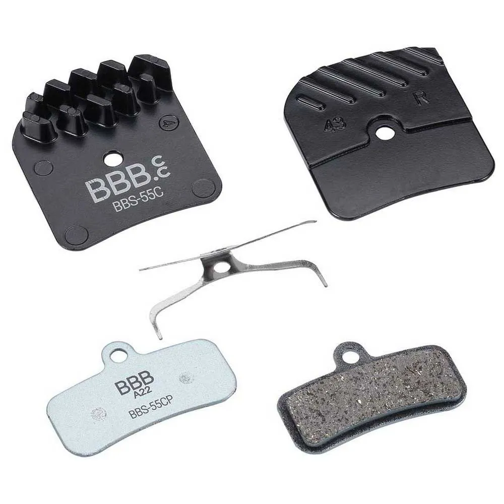 BBB Discstop Coolfin Shimano Xt M8020/zee M640/saint M820 Organiske Skivebremseklosser, Black, One Size BBB Discstop Coolfin Shimano Xt M8020/zee M640/saint M820 Organiske Skivebremseklosser, Black, One Size