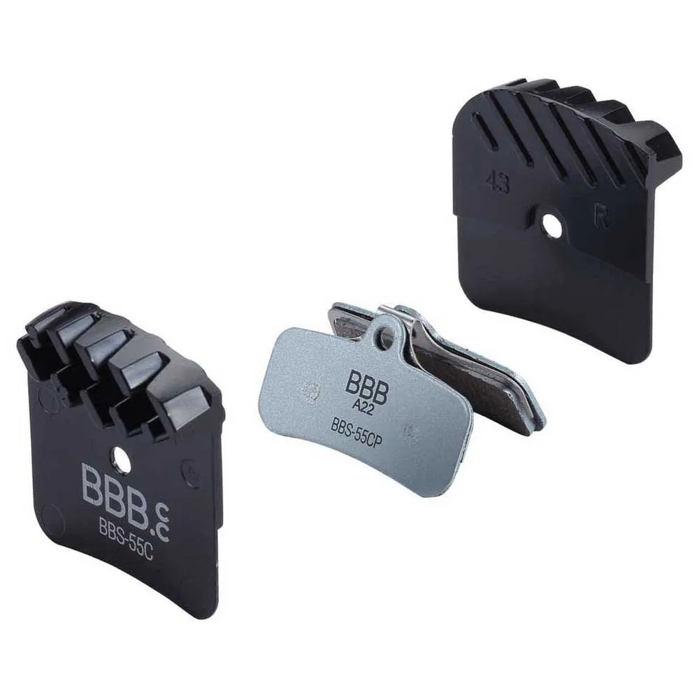 BBB Discstop Coolfin Shimano Xt M8020/zee M640/saint M820 Organiske Skivebremseklosser, Black, One Size BBB Discstop Coolfin Shimano Xt M8020/zee M640/saint M820 Organiske Skivebremseklosser, Black, One Size