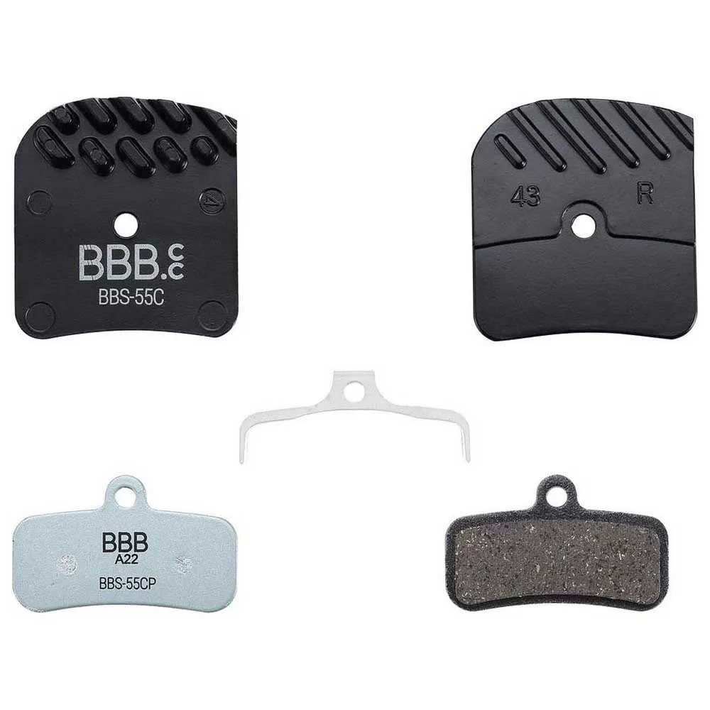 BBB Discstop Coolfin Shimano Xt M8020/zee M640/saint M820 Organiske Skivebremseklosser, Black, One Size BBB Discstop Coolfin Shimano Xt M8020/zee M640/saint M820 Organiske Skivebremseklosser, Black, One Size