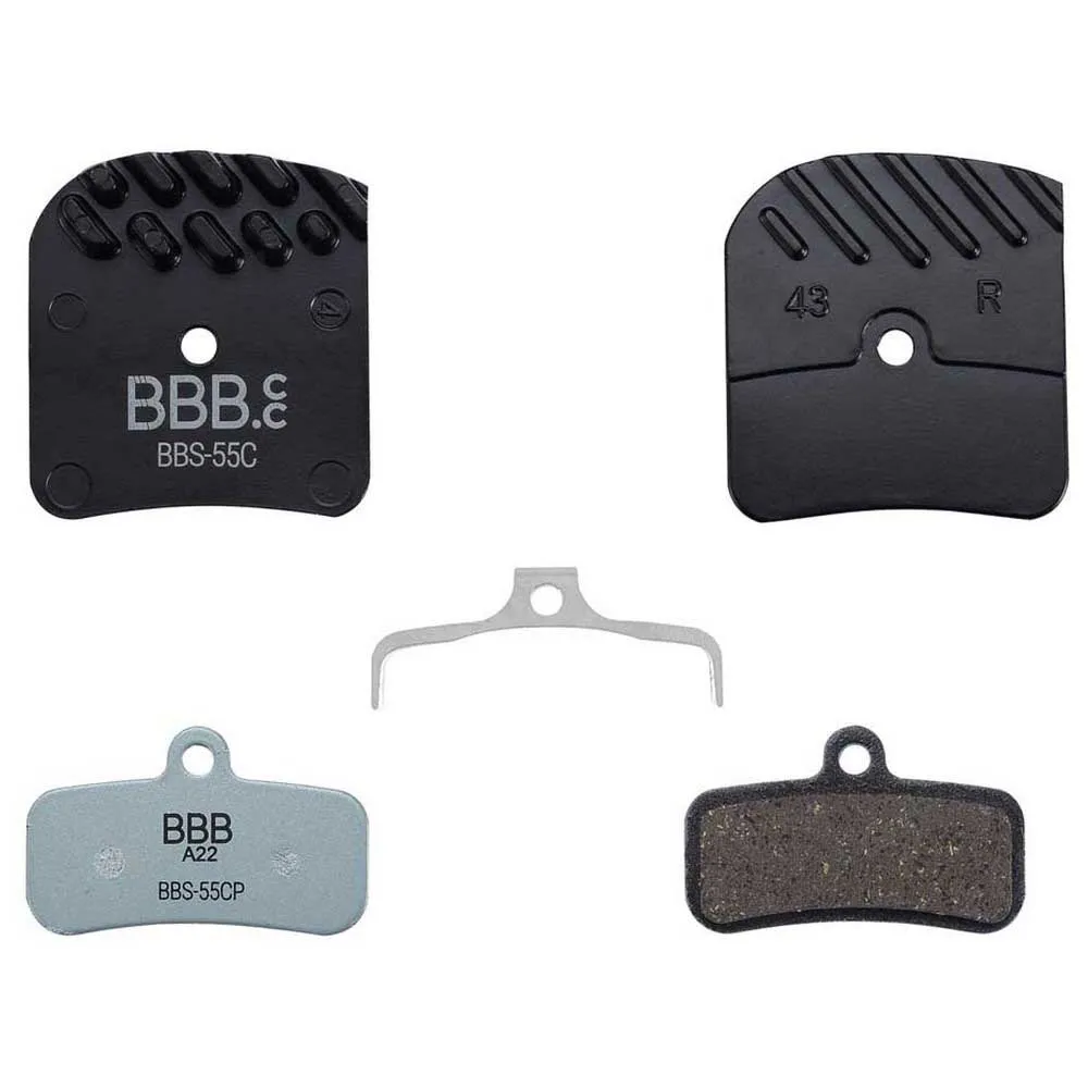 BBB Discstop Coolfin Shimano Xt M8020/zee M640/saint M820 Organiske Skivebremseklosser, Black, One Size BBB Discstop Coolfin Shimano Xt M8020/zee M640/saint M820 Organiske Skivebremseklosser, Black, One Size
