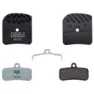 BBB Discstop Coolfin Shimano Xt M8020/zee M640/saint M820 Organiske Skivebremseklosser, Black, One Size