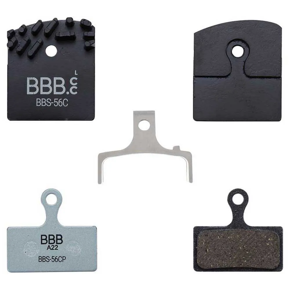 BBB Discstop Coolfin Shimano Xtr/xt/slx/alfine Organiske Skivebremseklosser, Black, One Size BBB Discstop Coolfin Shimano Xtr/xt/slx/alfine Organiske Skivebremseklosser, Black, One Size
