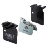 BBB Discstop Coolfin Sram Organiske Skivebremseklosser, Blue, One Size