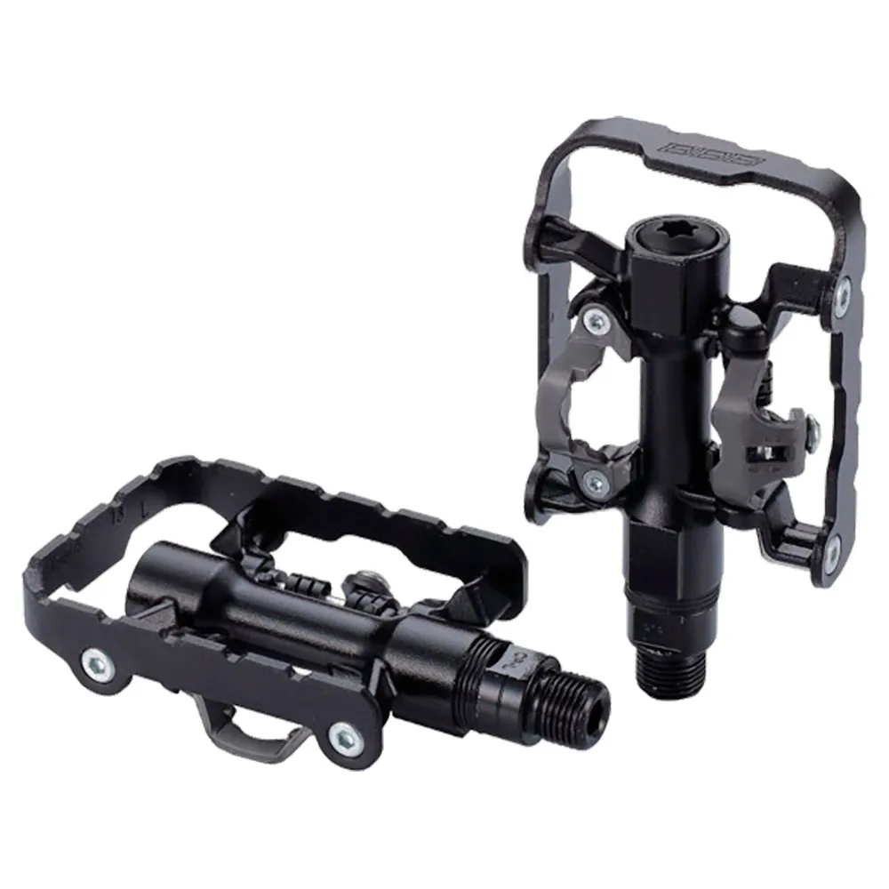 BBB Dualchoice 2.0 Sykkelpedaler, Black, One Size