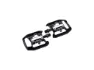BBB Dualchoice platformspedal&SPD klikk-pedal, Svart