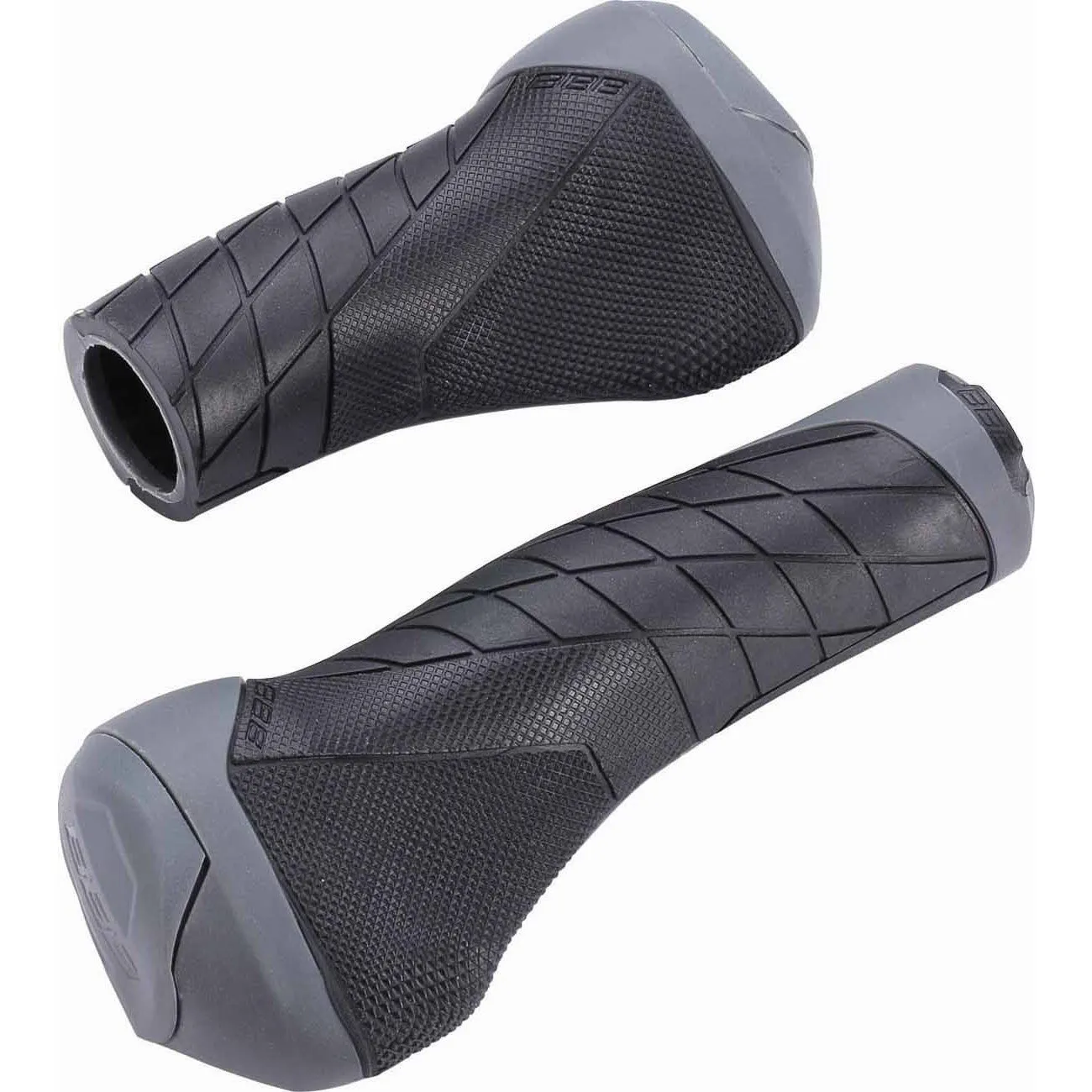 BBB ErgoTech Håndtak Ergonomiske svart kort/Lang, Svart
