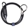 BBB Loopsafe Kabellås, Black, 3 x 1200mm