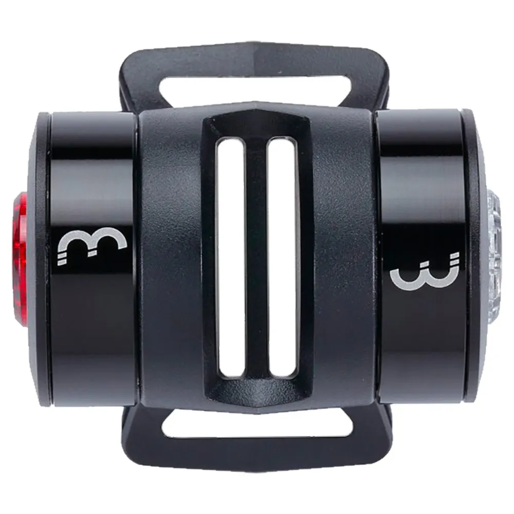 BBB Mini Spycombo Sykkellyktesett, Black, One Size