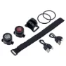 BBB Mini Spycombo Usb Sykkellyktesett, Black, One Size