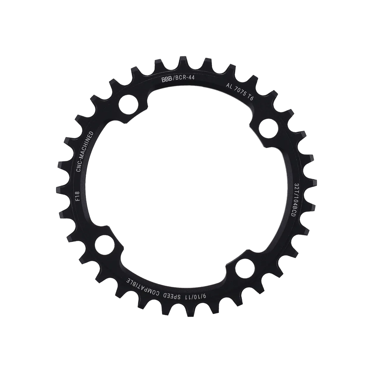 BBB MTBGear Drev N/W 1x9/10/11ø 104mm 34 tenner BBB MTBGear Drev N/W 1x9/10/11ø 104mm 34 tenner