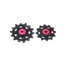 BBB RollerBoys Tannhjul 12T&14T Keramiske lagre, Black / red, 12-14t
