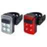 BBB Slide Sykkellyktesett, Black / red, 50 / 16 Lysstyrker