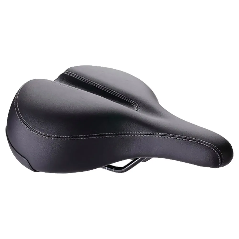 BBB Softshape Relaxed Sykkelsete, Black, 205mm