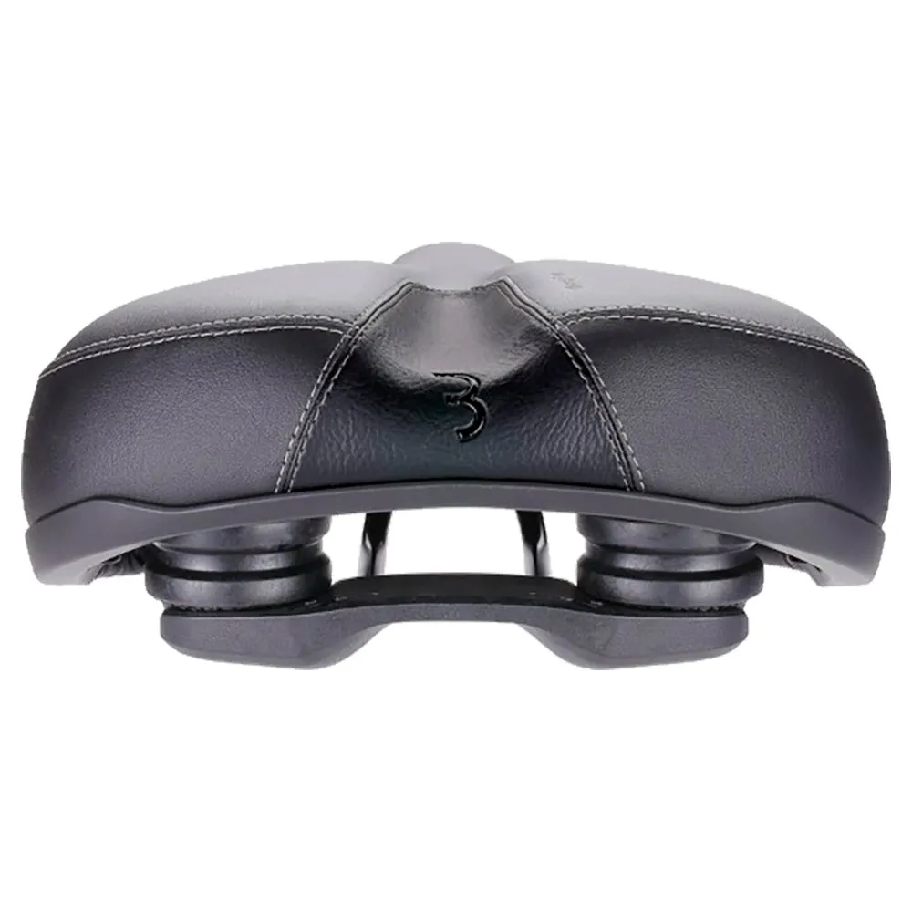 BBB Softshape Relaxed Sykkelsete, Black, 205mm