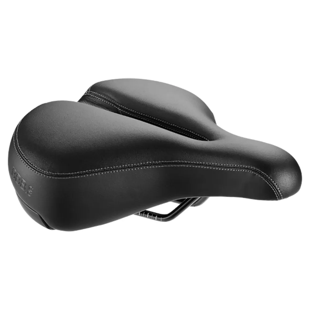BBB Softshape Upright Anatomic Sykkelsete, Black, 220mm